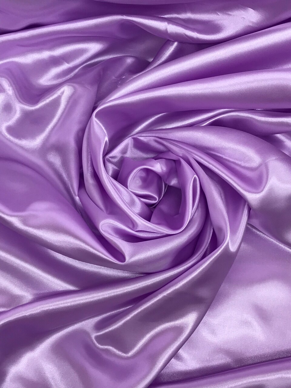 1 Yard Lavender Medium Satin Fabric Polyester Lightweight Decorative Drapery 58″-60″ Width